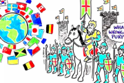 国旗に紫色が使われない、その意外な理由って？ 海外の反応