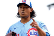 【海外の反応】今永昇太、セルフ・シャンパンファイトで自らを苦しめる「中継陣もビックリしているｗ」