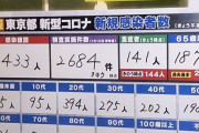 外国人「東京のコロナ陽性率高すぎィ！検査の少なさは犯罪レベルだ」