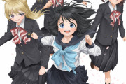 海外の反応「この髪アニメーションｗｗｗ」【明日ちゃんのセーラー服】