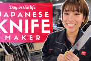 外国人「日本の包丁がなぜあんなに高品質なのかわかったよ！」和包丁職人の1日を見てみよう！
