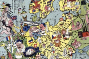 【海外】「面白すぎるだろww」戦前の日本人が風刺風に描いた世界地図に海外仰天！