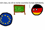 【EU】EUが地理を学ぶよ【ポーランドボール】
