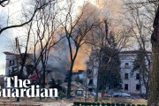 ウクライナ、ロシア軍が民間人避難施設の劇場を空爆と発表…[海外の反応]
