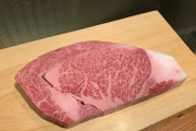 京都で神戸牛のリブアイを食べた（海外の反応）