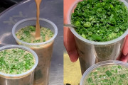 うまいのか？中国で青ネギがたっぷり入ったカフェラテが人気に