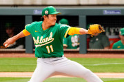 【海外の反応】藤浪晋太郎が大谷の1年目を超える５勝目【最速164.3km】