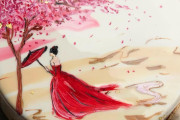 海外掲示板「これ、和風美女のケーキ！」←グレーズの上の手書きイラストが神ってるんだが　海外の反応