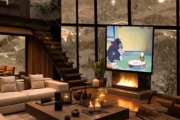 これはクール。この雪景色を暖かな部屋の中でずっと眺めていたい。海外の反応