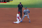 大谷翔平が盗塁成功後に見せた仕草に全米騒然！←「捕手への侮辱だ！」（海外の反応）