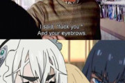 外国人「アニメの太眉毛な女の子って良いよね…」