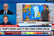アメリカの有名司会者がグリーンランドの天気予報に乱入！？更には国際ニュースCNNでも放送されてしまう！海外の反応