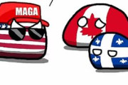 【アメリカナダ】チームワークだよ【ポーランドボール】