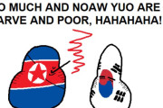 【韓国-北朝鮮】飢えたコリア【ポーランドボール】