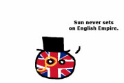 【イギリス】大英帝国の太陽は座らないよ【ポーランドボール】