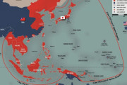 【海外】「小さな国が一体どうやって....」大日本帝国全盛期の支配地域を示した地図に海外から驚きの声
