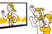 東京オリンピックのマラソンで、給水所の水を全部なぎ倒す選手が現れる　【海外の反応】