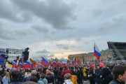 海外「ロシアで親戦争集会。動員と占領地域の併合に支持を表明」