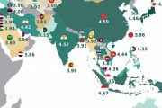 外国人「アジア諸国の食べ物の美味さに点数をつけた、1位は日本だ」