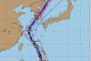 【悲報】韓国人「台風9号が発生！9月1日に朝鮮半島を直撃する予報‥」　韓国の反応