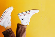 真っ白のConverseをキャンバスに！スニーカーにカスタムペイント作品をご覧ください 海外の反応