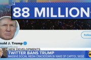 ツイッターアカウントを永久凍結されたトランプ氏。表現の自由に揺れるアメリカ