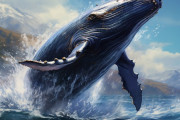 【驚愕】マッコウクジラはシャチから身を守るために自分のフンを投げつける