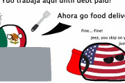 【アメリカ】アメリカのデリバリーダッシュ【ポーランドボール】