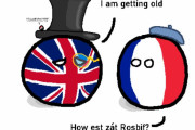 【イギリス】年老いたよ【ポーランドボール】