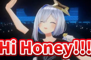 天音かなた「Hi Honey」 3Dライブ中の海外ニキたちへのファンサービスがカワイイ！！【ホロライブ】