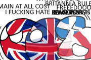 【イギリス】一体何が望みなんだい【ポーランドボール】