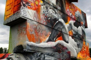 外国人「俺達が感動した都市の落書きアートを見せていく！」Part2
