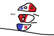 【パナマ】運河を通るよ【ポーランドボール】