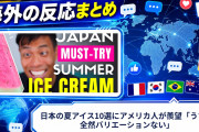 【海外の反応】日本の夏アイス10選にアメリカ人が羨望「うちは全然バリエーションない」