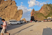 韓国人「衝撃映像…鬱陵島で岩が崩壊」