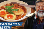 「ラーメンサンタ！」東京のラーメンの達人に海外大興奮！(海外の反応)