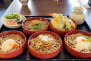 出雲大社の近くで食べられるお蕎麦やぜんざいを紹介！外国人「蕎麦は色々なトッピングが楽しめるのがイイね」