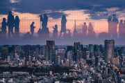 外国人「この東京の風景がワンピースの空島みたいに見える！」