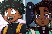 外国人がアニメキャラを黒人として描く→世界観が台無しになるかどうかで大荒れ