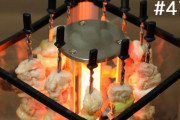 自家製焼き鳥メーカーを使って晩酌を楽しむ日本人の動画が話題に（海外の反応）