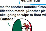 【カナダ】カナダがなんでW杯に参加できているか思い出させるコミック【ポーランドボール】