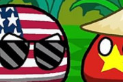 【アメリカ-ソ連】代理戦争の痛み【ポーランドボール】