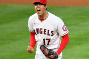 大谷翔平が５回７奪三振無失点！勝ち投手の権利！←海外「なおエ」（海外の反応）