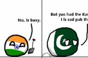 【南アジア】インドとパキスタンのライバル関係【ポーランドボール】