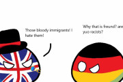 【イギリス】まるでイギリスのようだよ【ポーランドボール】