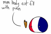 【フランス】Pain【ポーランドボール】