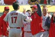 韓国人「トラウト・大谷、2者連続ホームラン！」