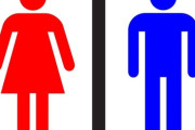 海外のバーの客「このトイレの男女マークを見て、ゲームのキャラクターを想像してしまった…」