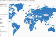 【海外の反応】イギリスに侵略されたことがない国は２２カ国しかない…