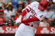 海外「大谷翔平、祝・３６号ホームラン！」5試合ぶりの同点ホームラン！角度19度の超低空弾！